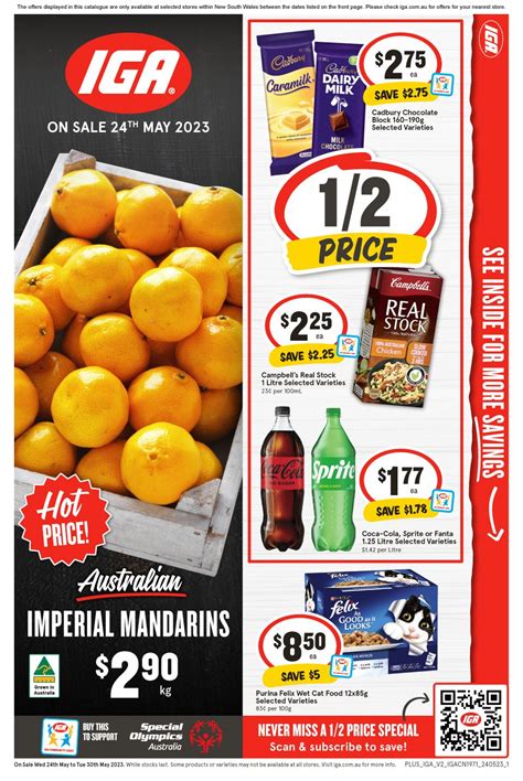 eve iga|iga catalogue starting wednesday vic.